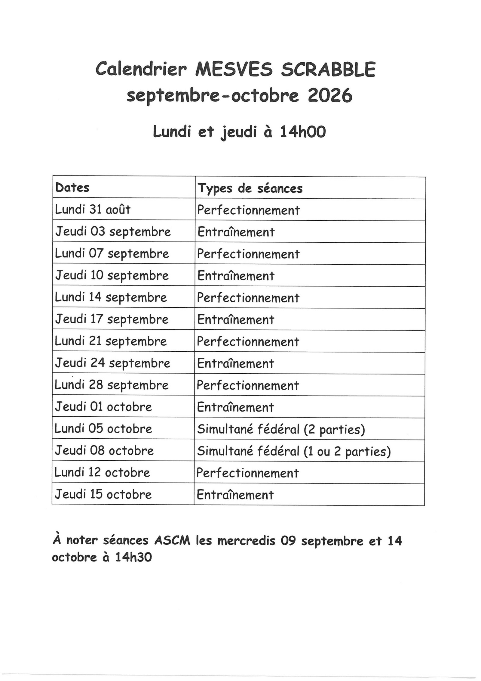 calendrier scrabble